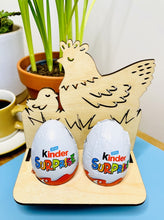Load image into Gallery viewer, Chicken With Chick Easter Egg Holder
