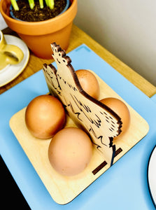 Chicken With Chick Easter Egg Holder