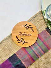 Load image into Gallery viewer, Personalised Olive Branch Place Name Coaster
