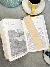 Load image into Gallery viewer, Personalised Birch Bookmark
