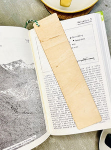 Personalised Birch Bookmark