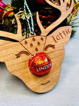 Load image into Gallery viewer, Personalised &#39;Christmas Critter&#39; Rudolph Reindeer Tree Decoration
