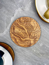 Load image into Gallery viewer, Personalised Contour Line Coaster
