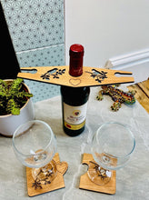 Load image into Gallery viewer, Love Birds Wine Butler
