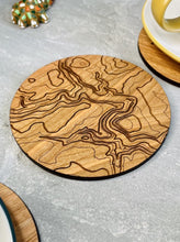 Load image into Gallery viewer, Personalised Contour Line Coaster
